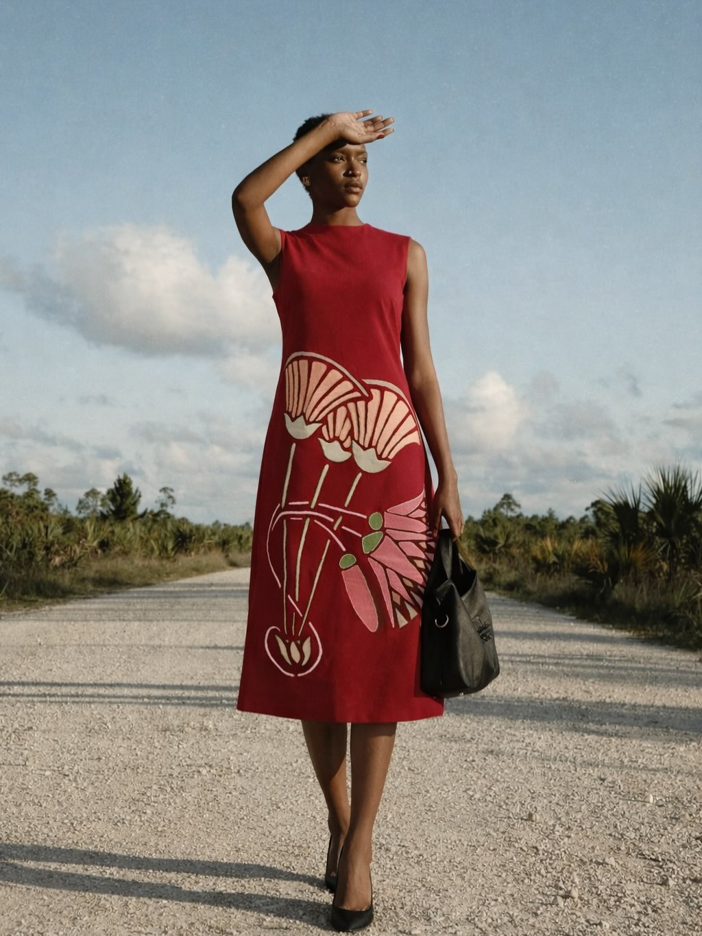 Scarlet Meadow Dress