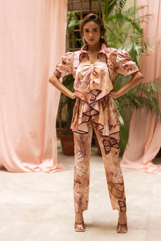 Butterfly Printed Co-ord Set