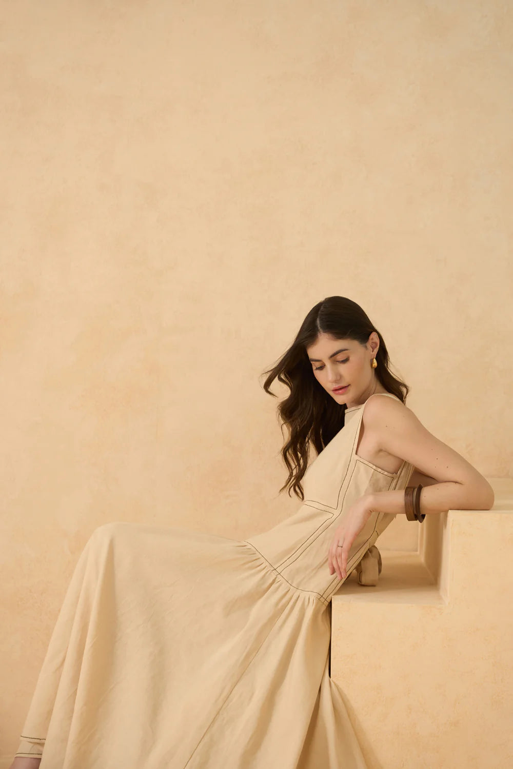 Golden Ease Dress