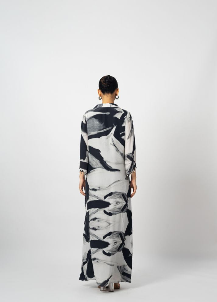 Dhoti Drape Dress