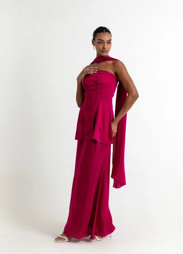 Adaline Co ord set with Scarf