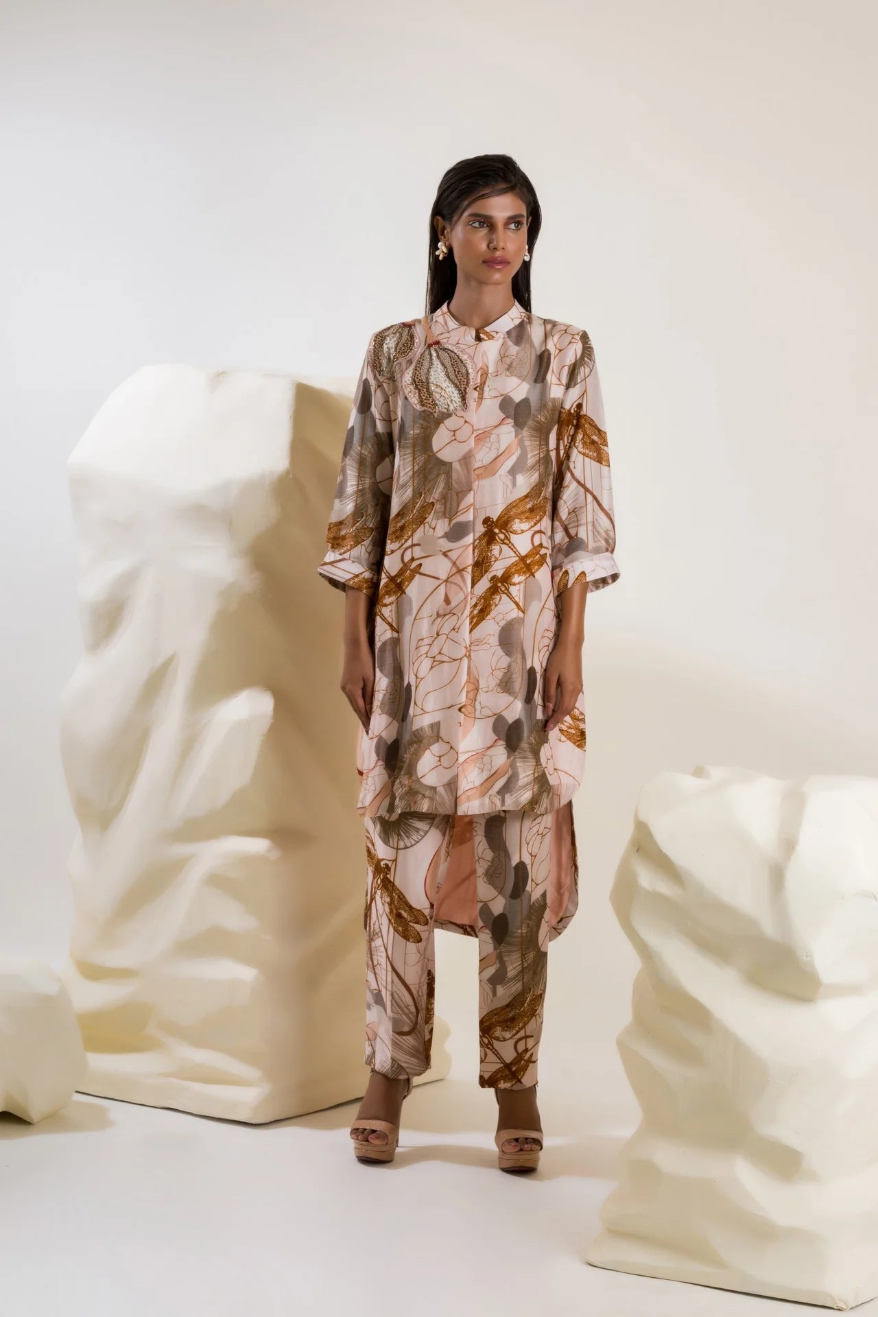 Biscuit Printed Co-ord Set