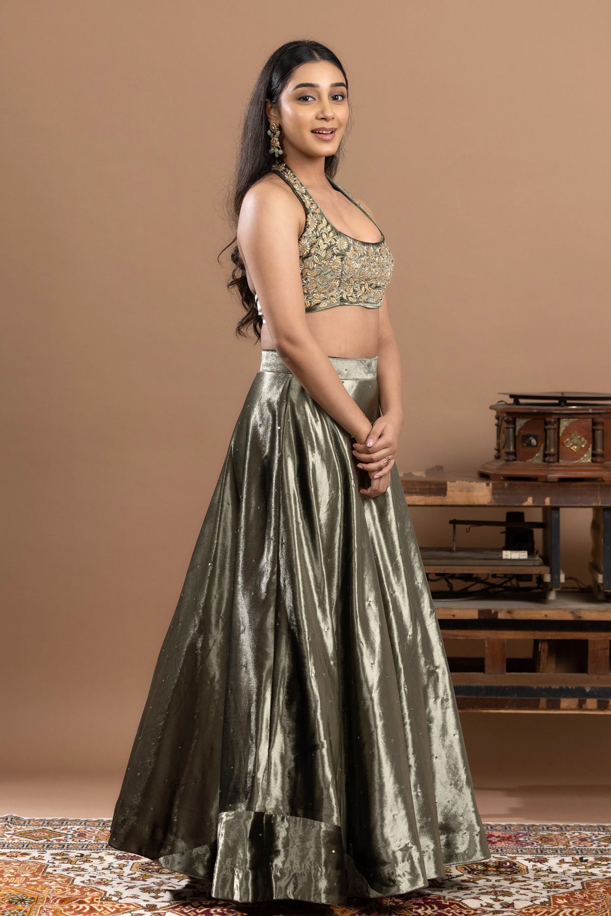 Ankle Length Lehenga Set