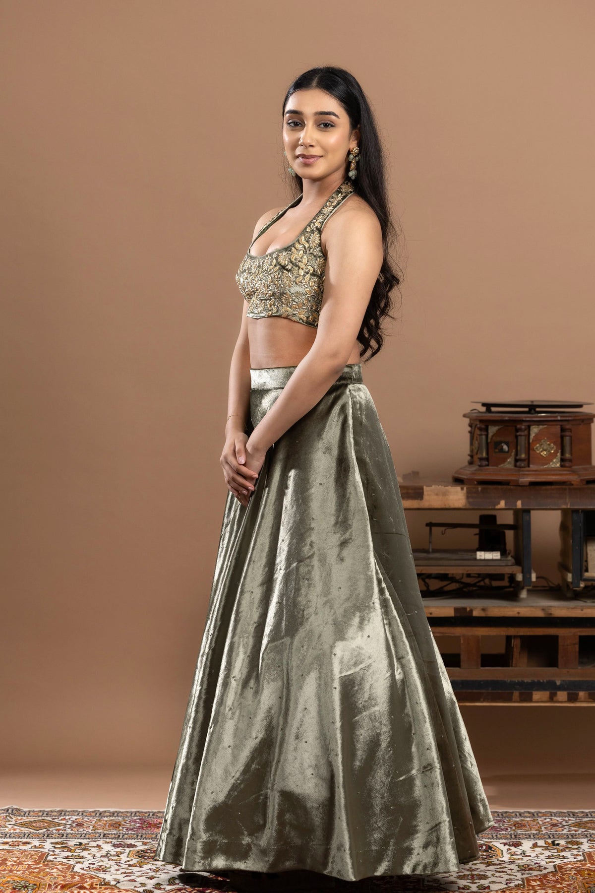 Ankle Length Lehenga Set