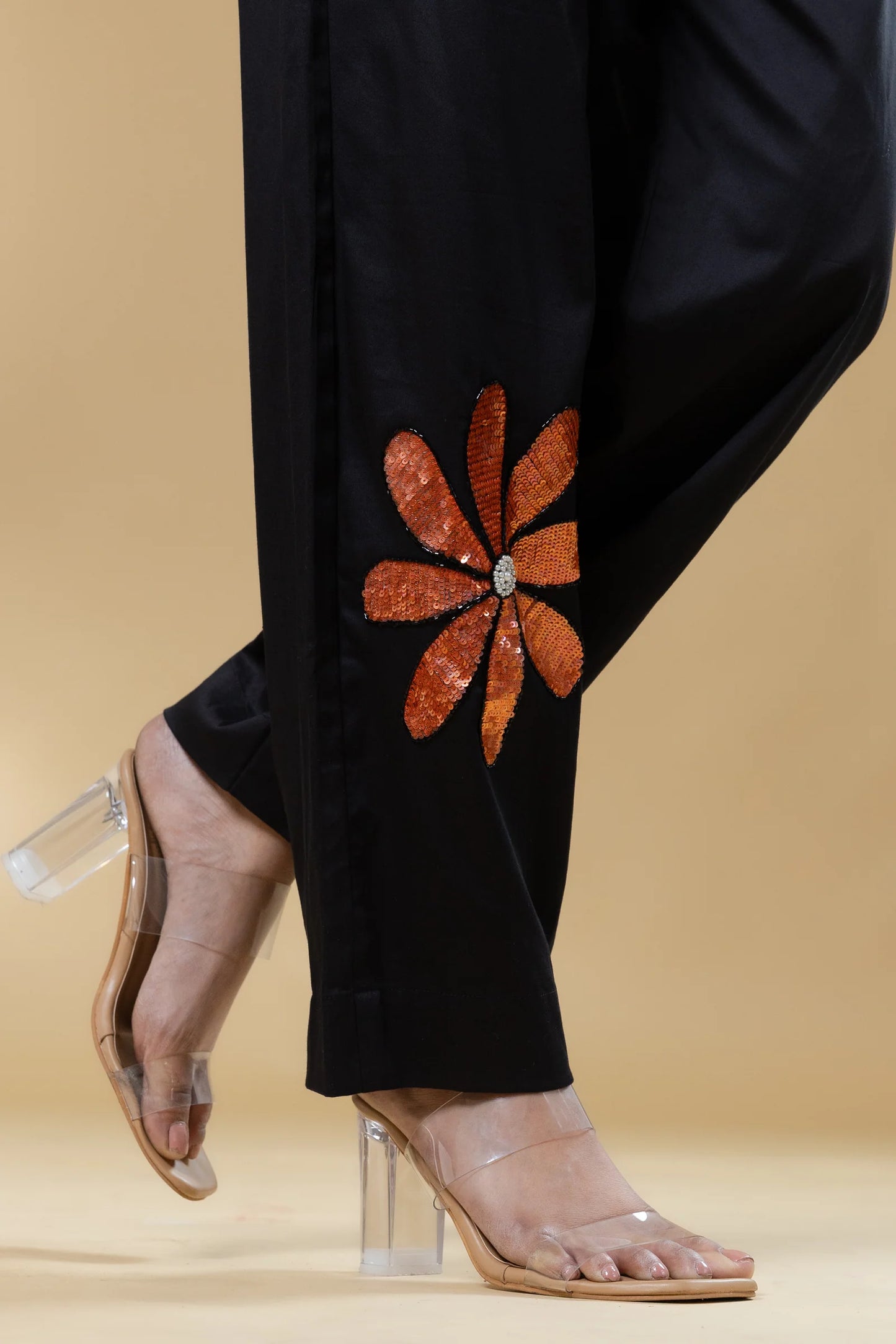 Black Sequin Butterfly Co-ord