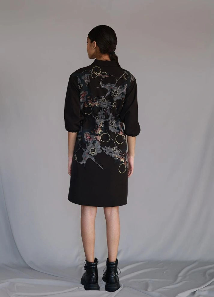 Map Short Dress