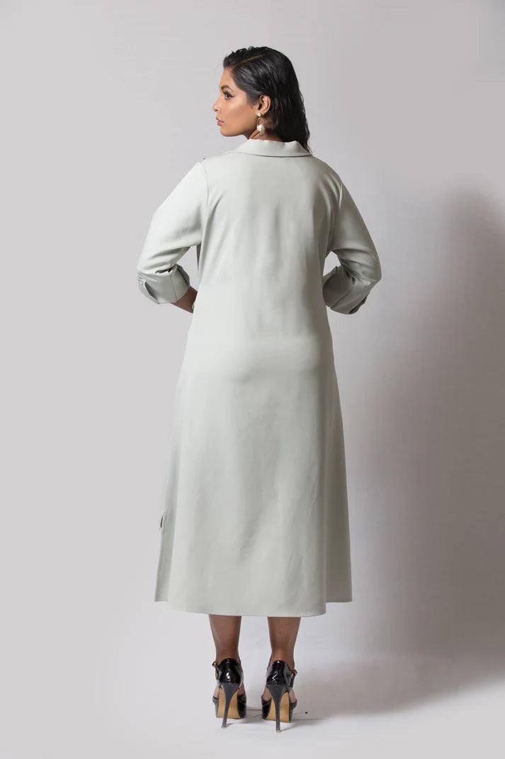 Blazer Tie up Dress