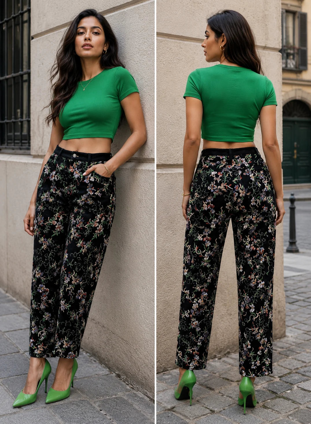 Bloom Noir Jeans