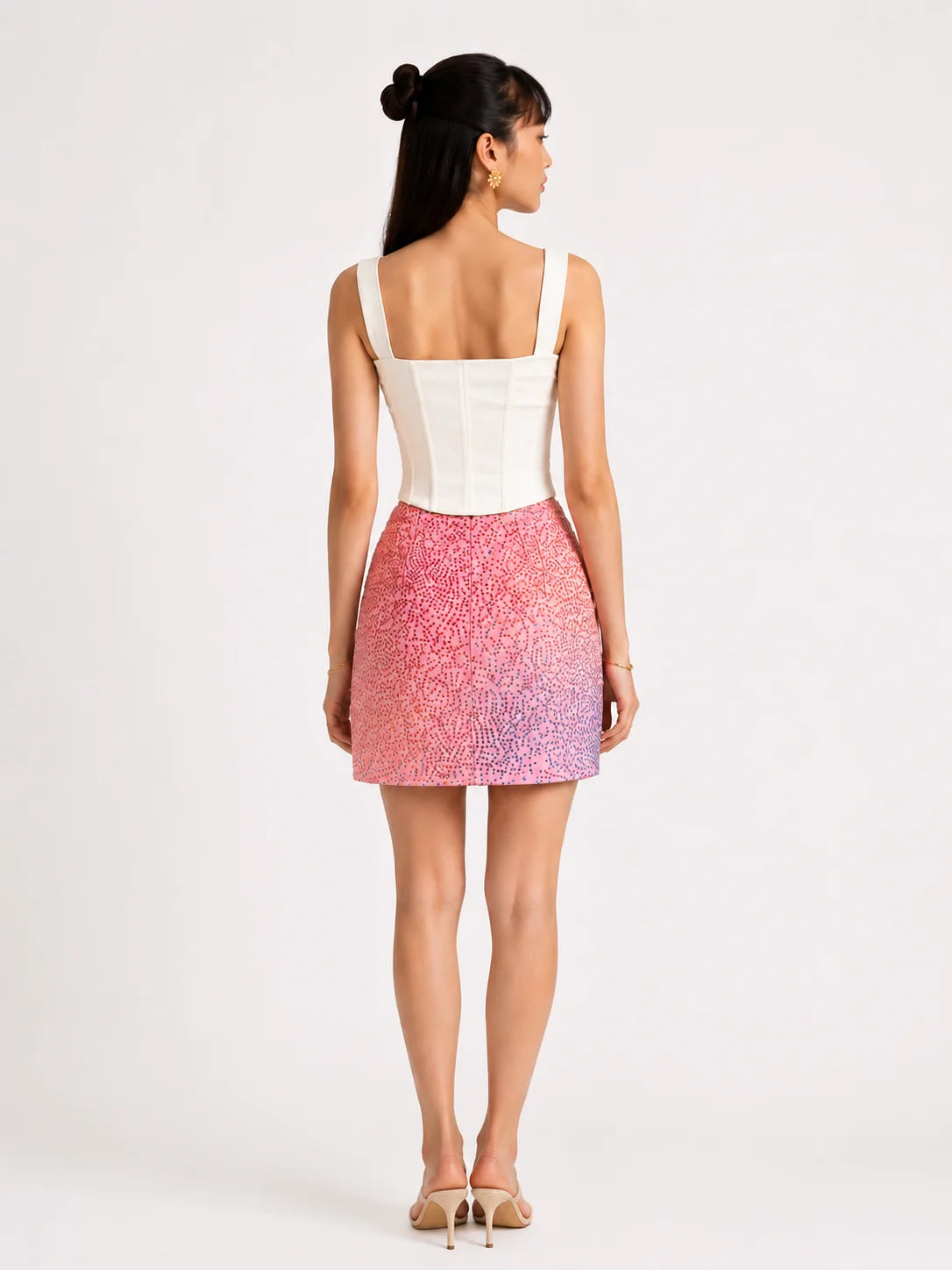 Blush Fleur Corset Set