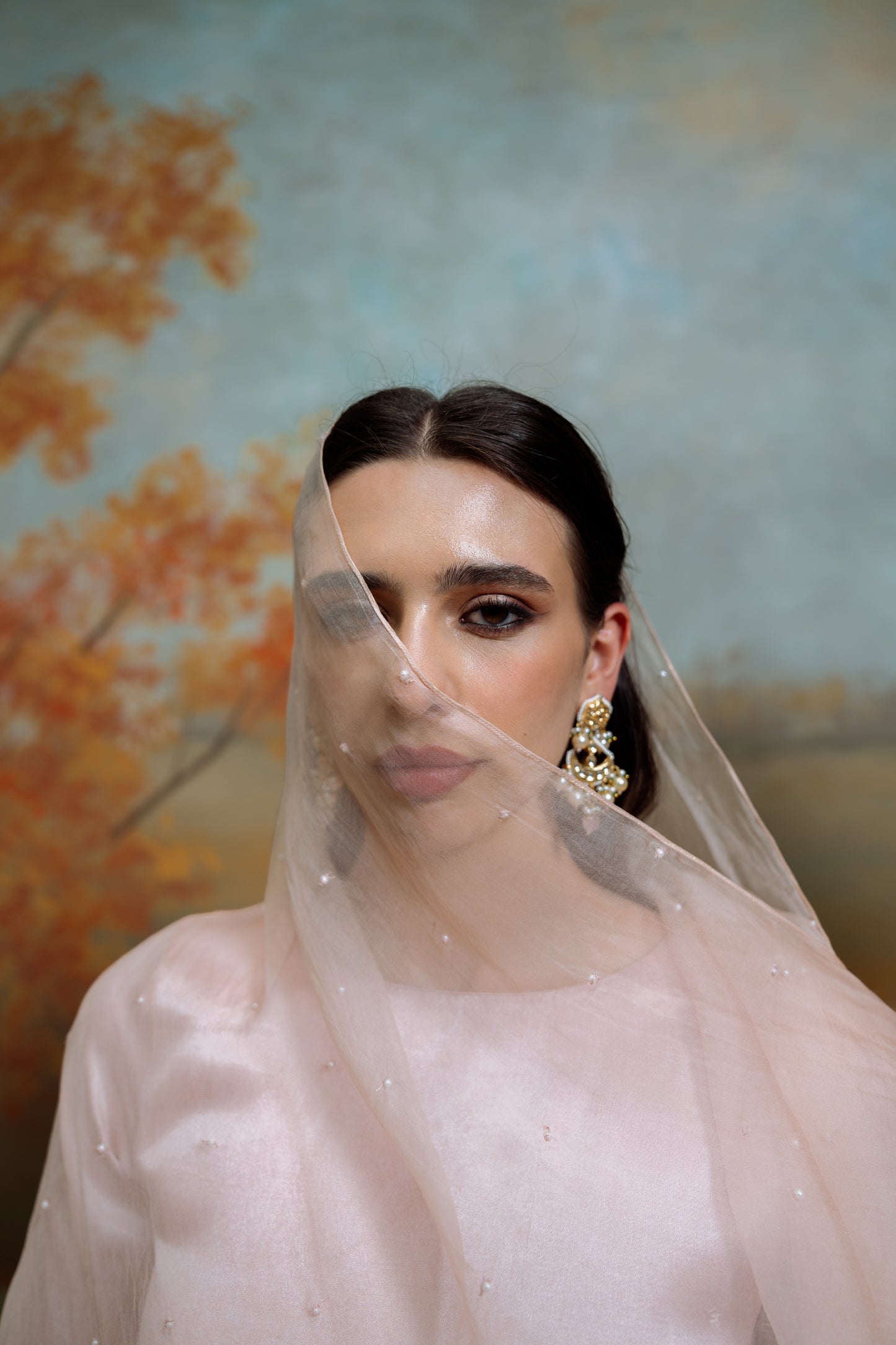Blush Pearl Farsi Suit Set