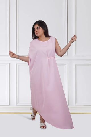 Blush Cascade Dress