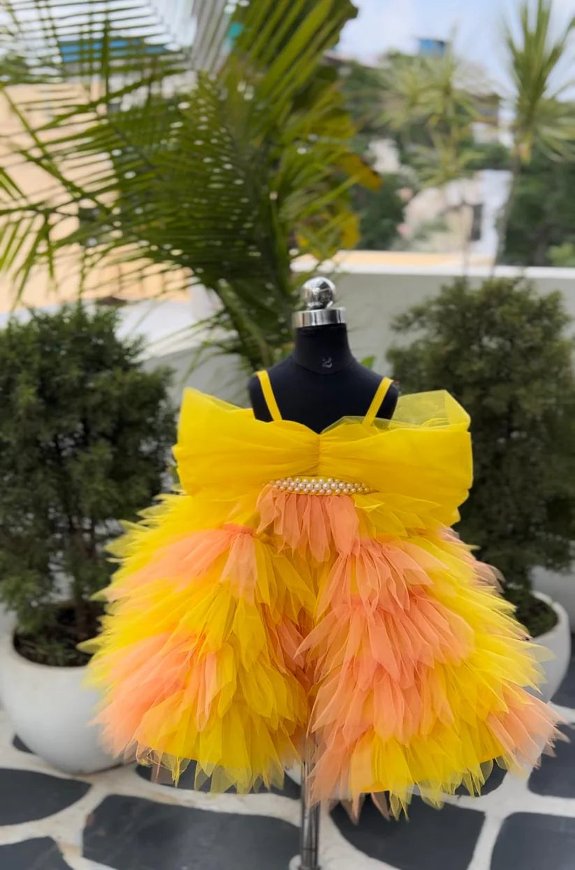 Bow Drop Flamingo Dress