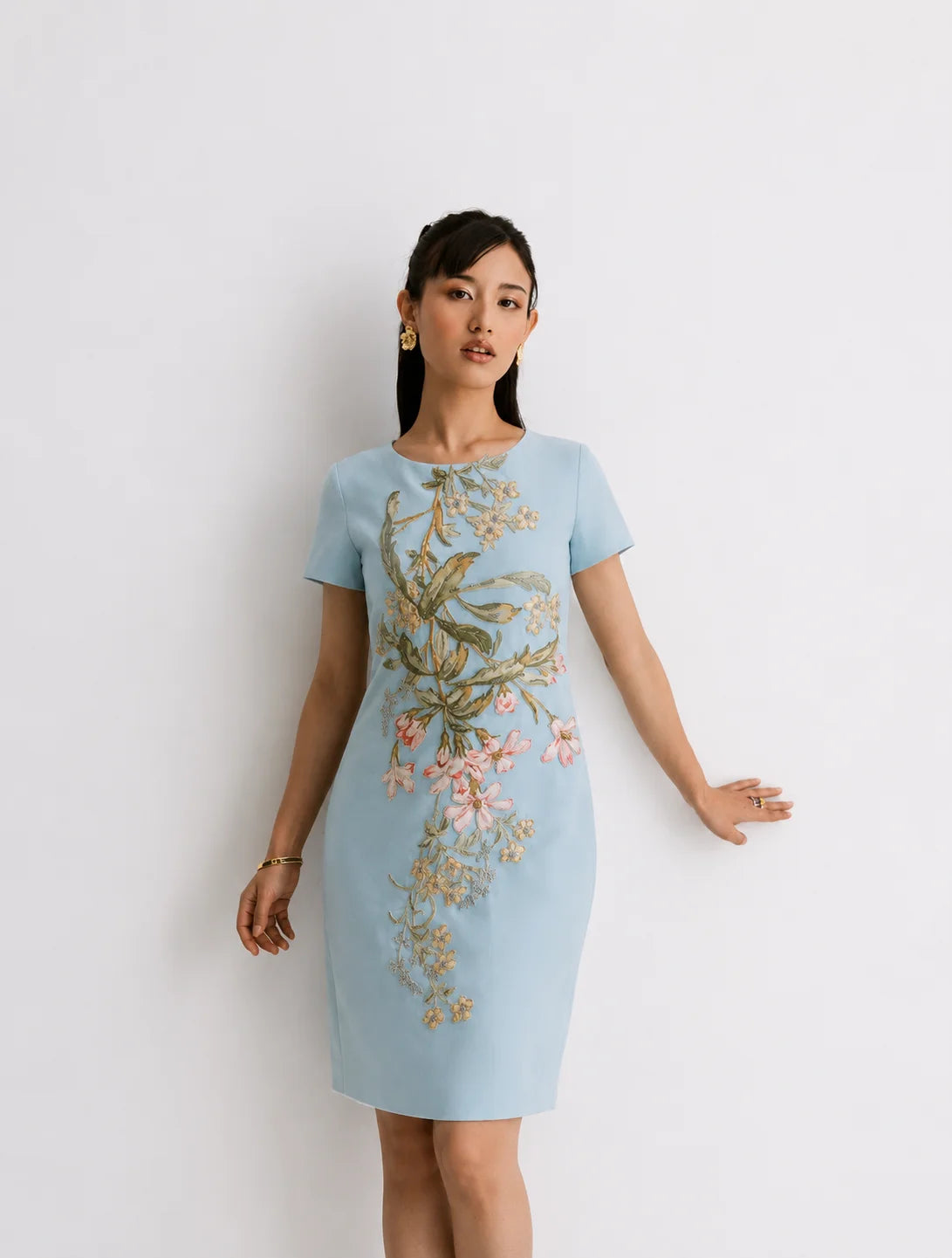 Celeste Fleur Sheath Dress1