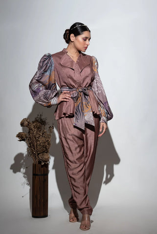 Peplum Co-ord Set