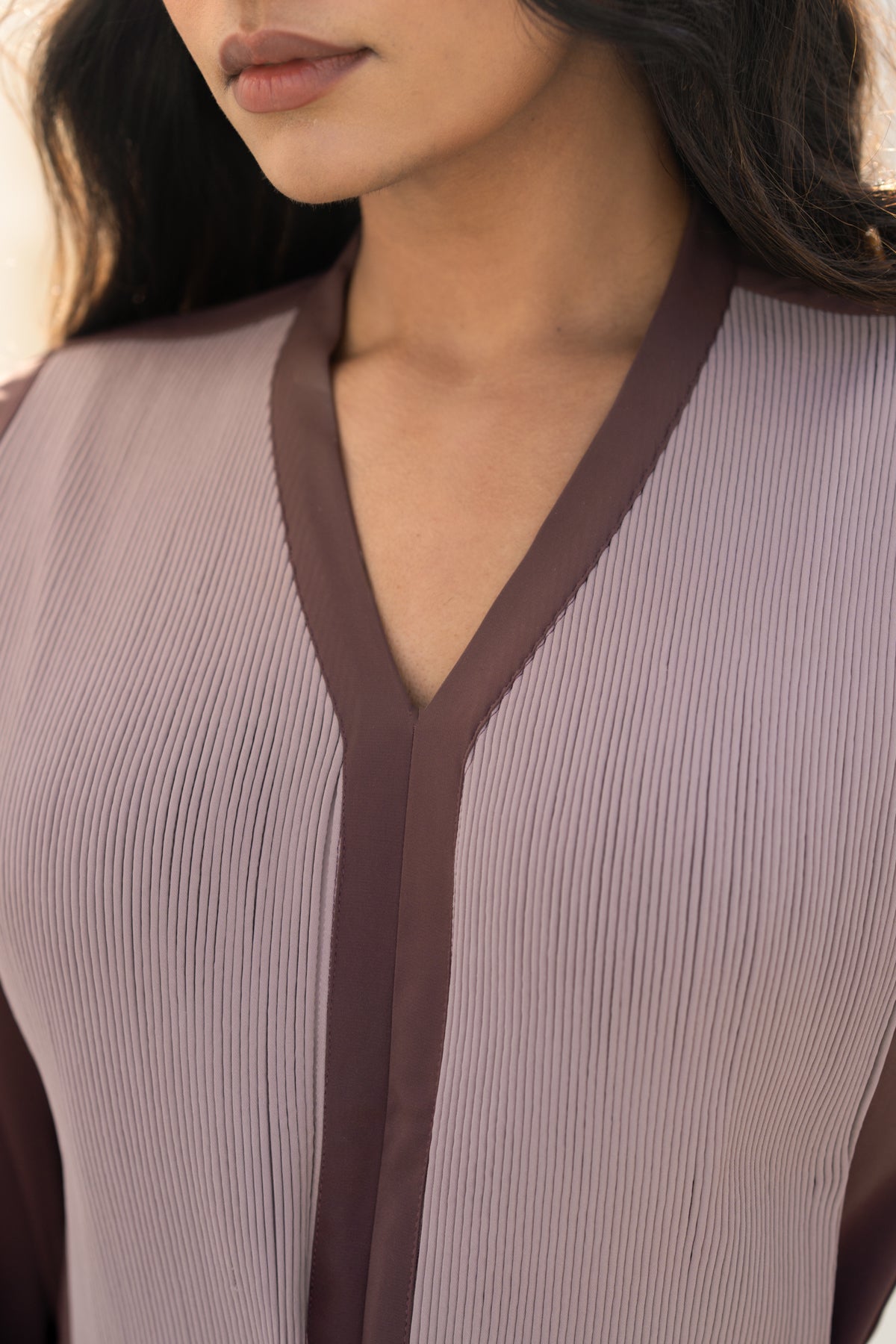 The Classic Corded Dress - Dual Tone