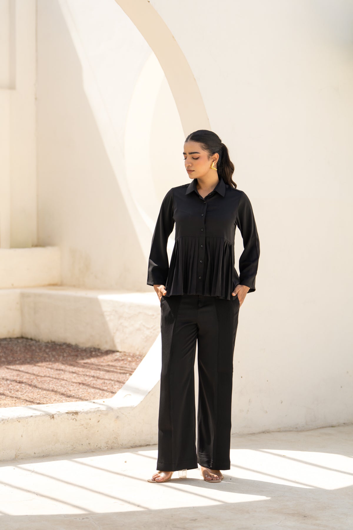 The Easy Pleat Shirt