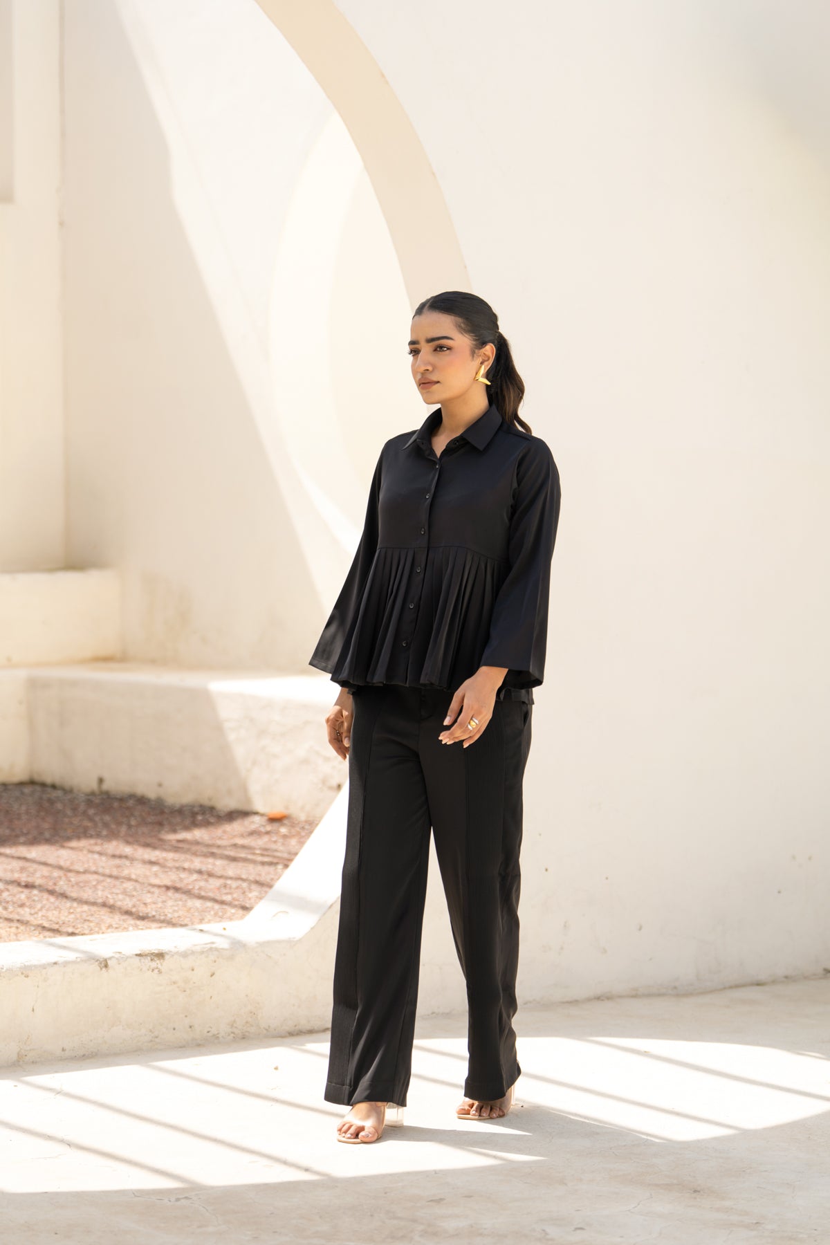 The Easy Pleat Shirt
