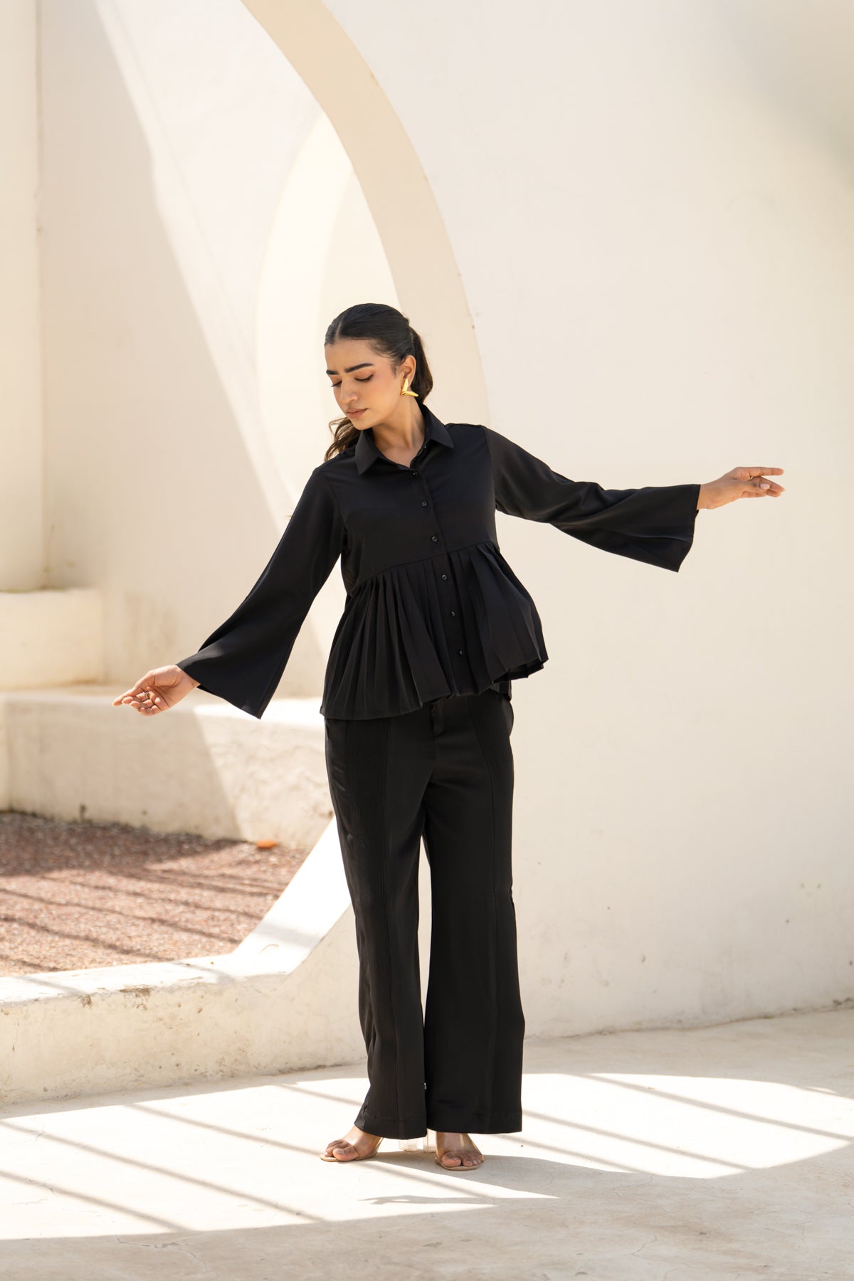 The Easy Pleat Shirt