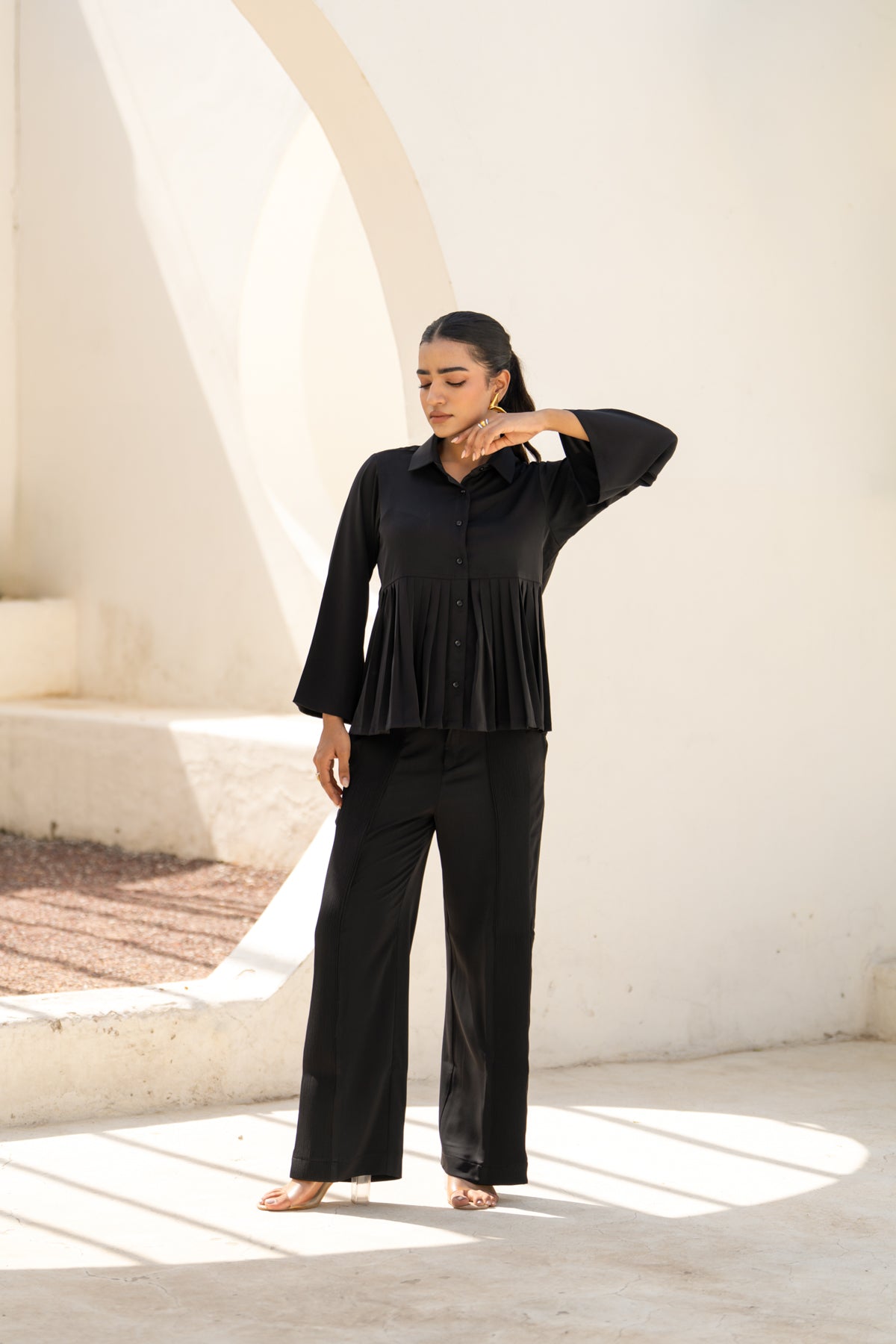 The Easy Pleat Shirt