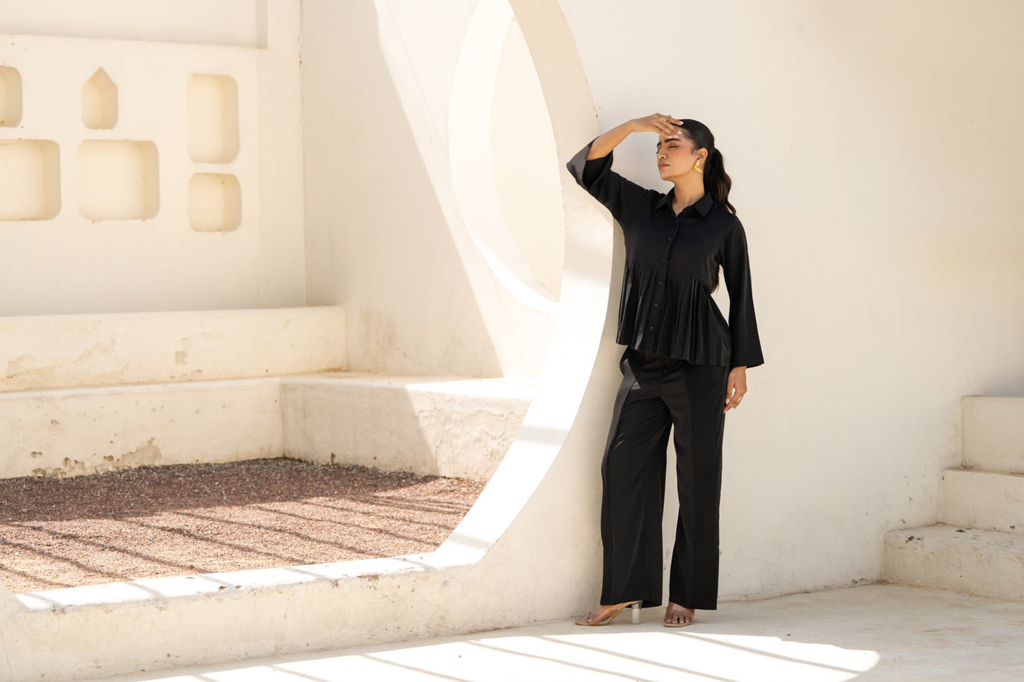 The Easy Pleat Shirt
