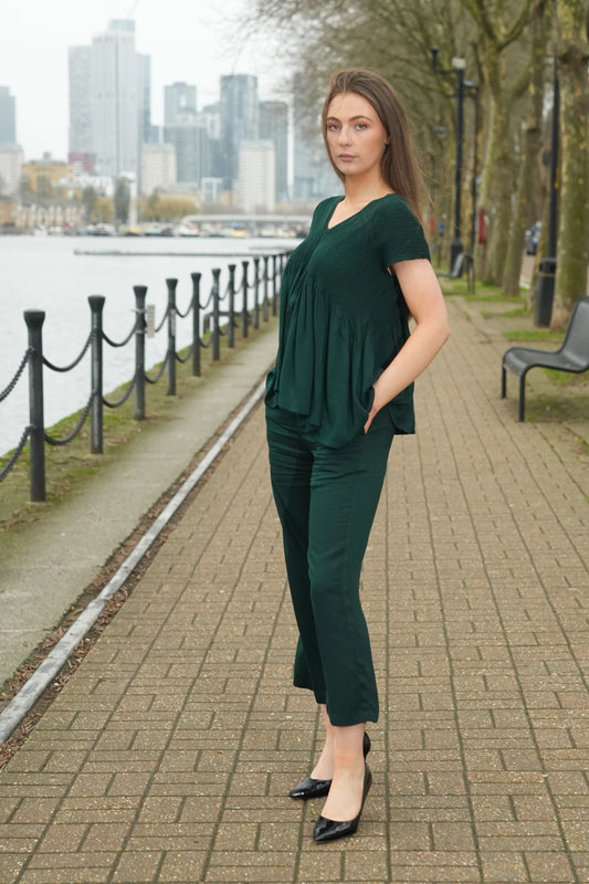 PLEAT CRAFT TOP