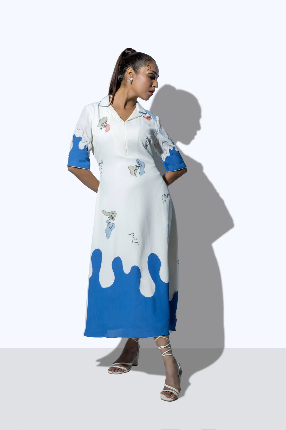 Faces A line dress