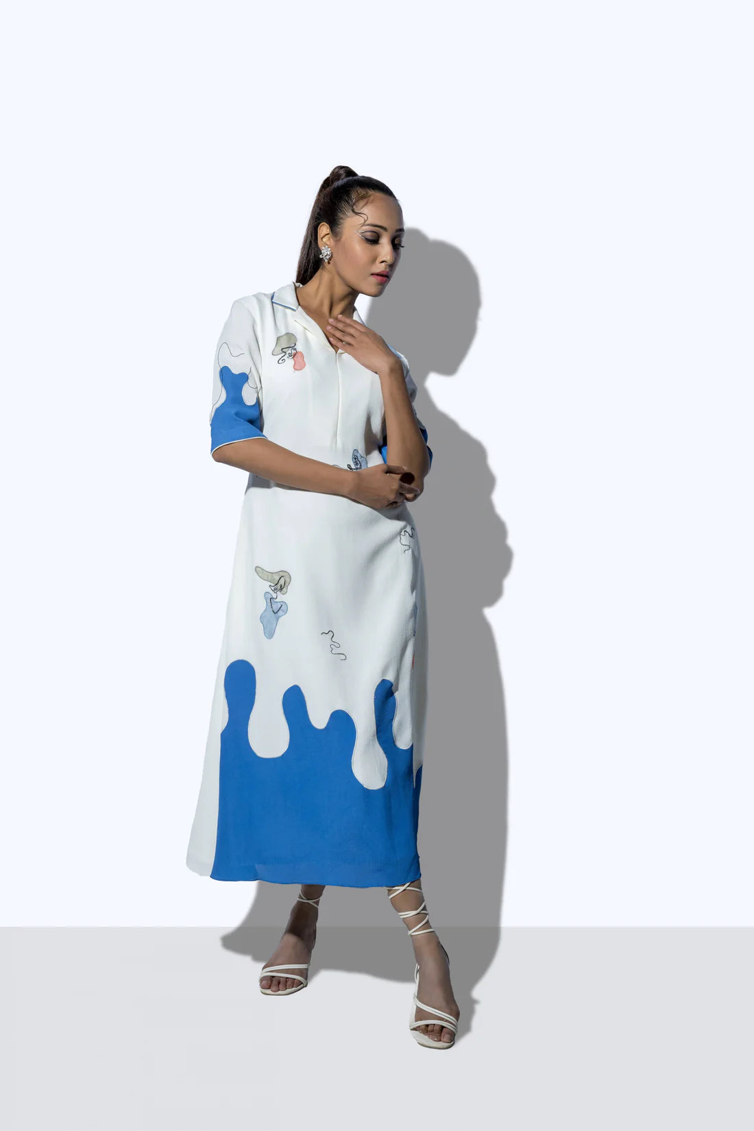 Faces A line dress