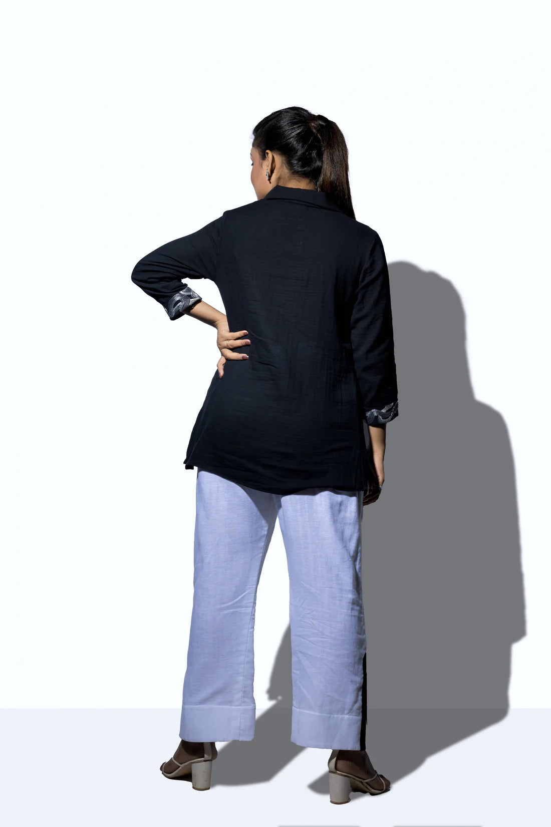 Collar patch Shirt