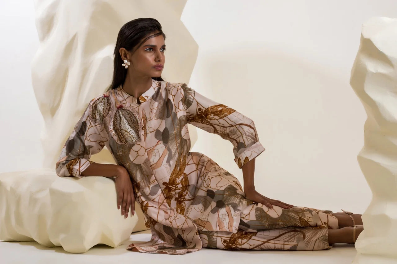 Biscuit Printed Co-ord Set