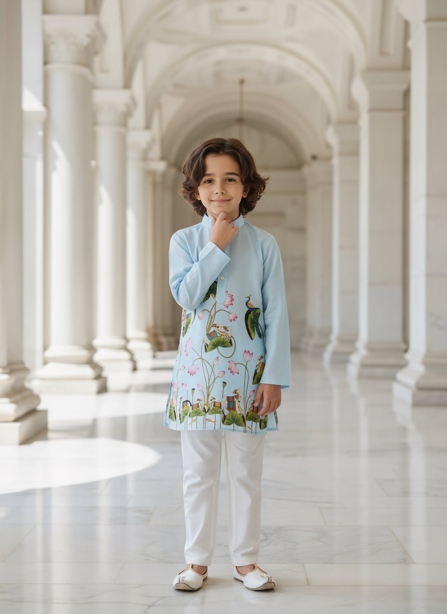 Lottes Printed Kurta with Pant