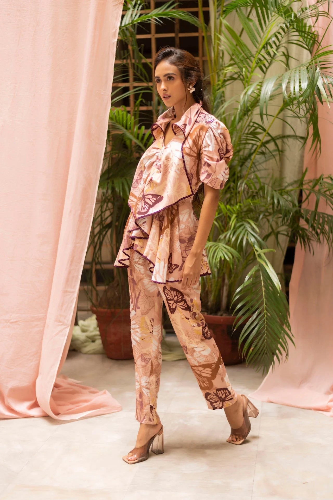 Butterfly Printed Co-ord Set