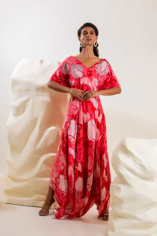 Printed Maxi Dress
