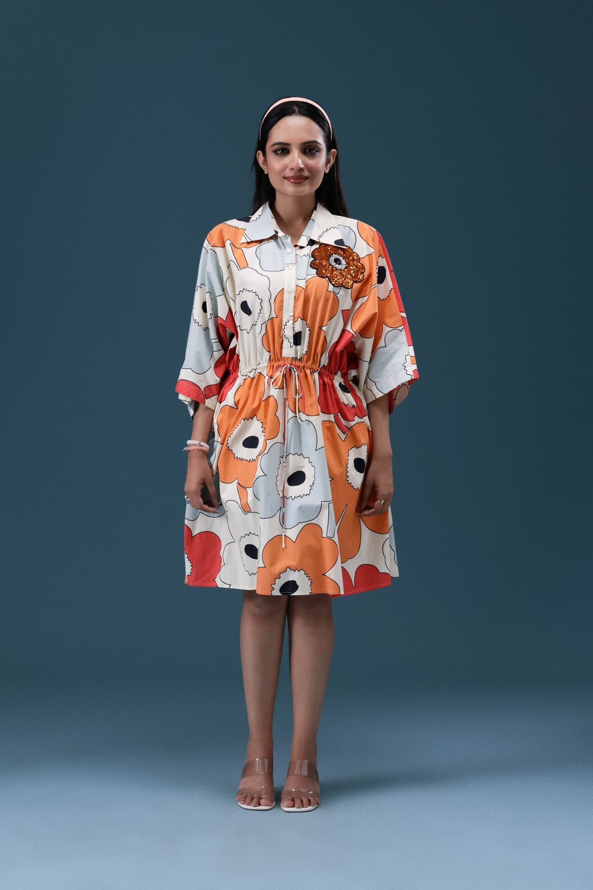 Floral Printed Short Dress