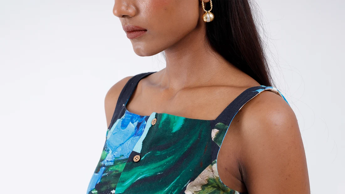 Florana Button-Down Dress