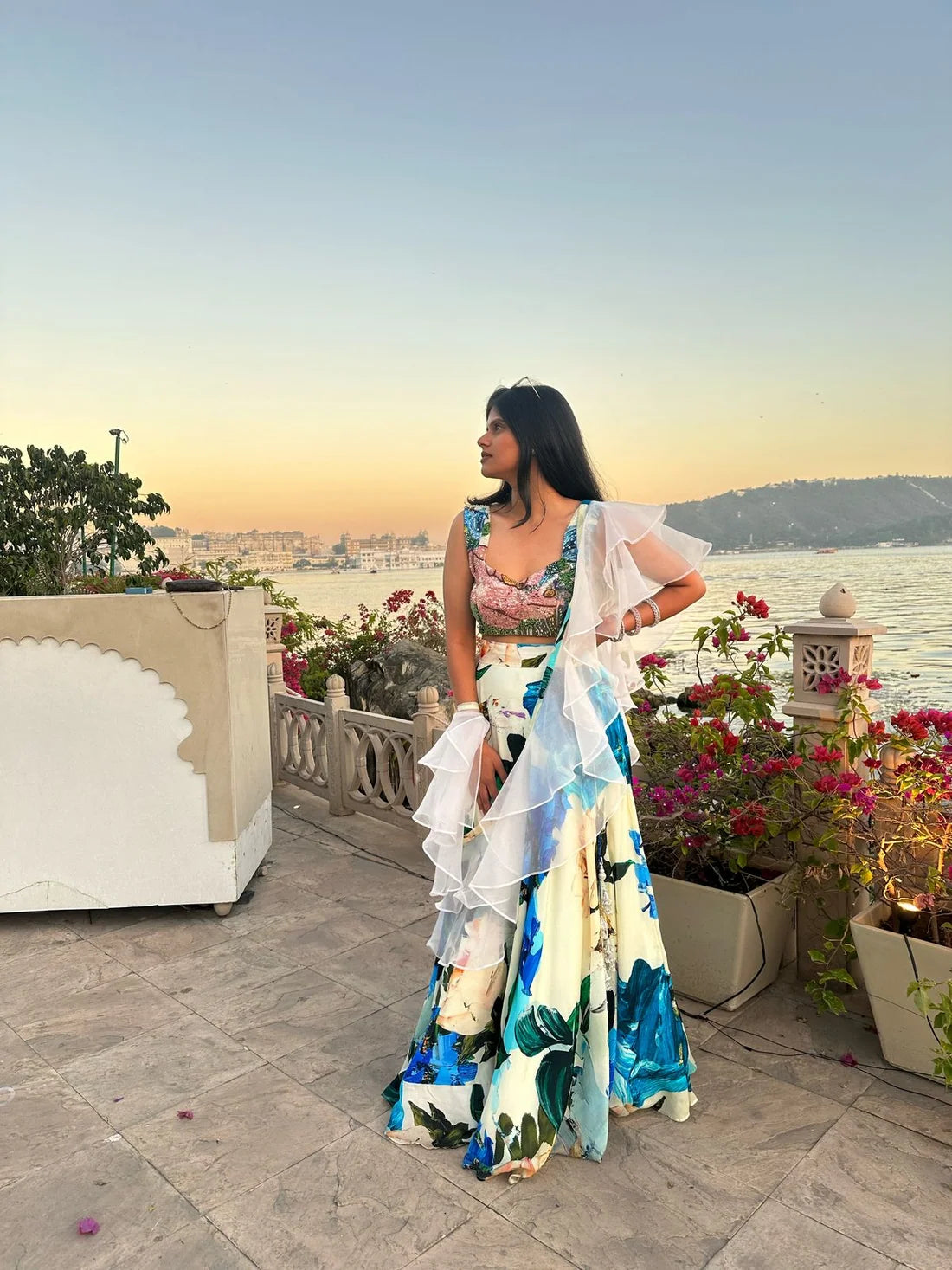 Florana Embroidered Lehenga Set
