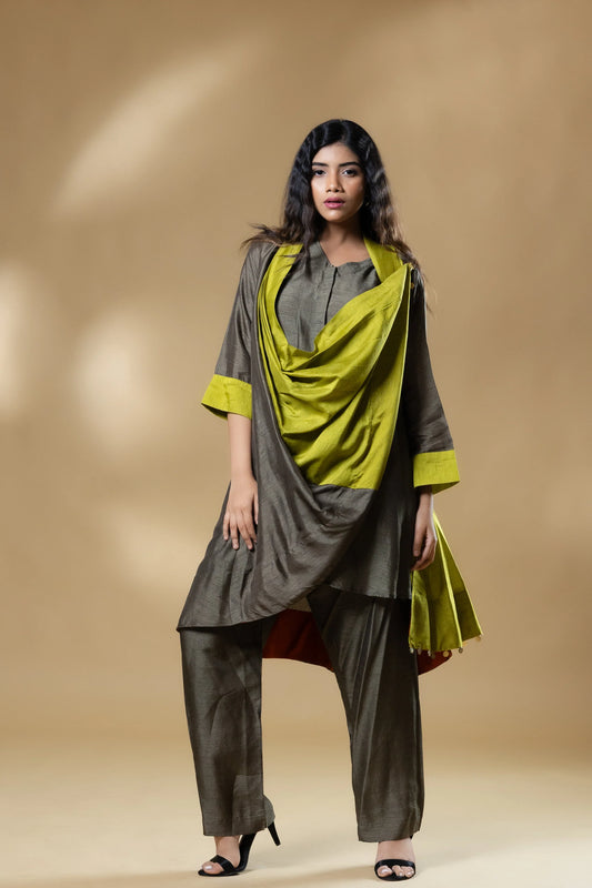 Boho Bemberg Silk 2 in 1 Co-ord (3 Piece Set)