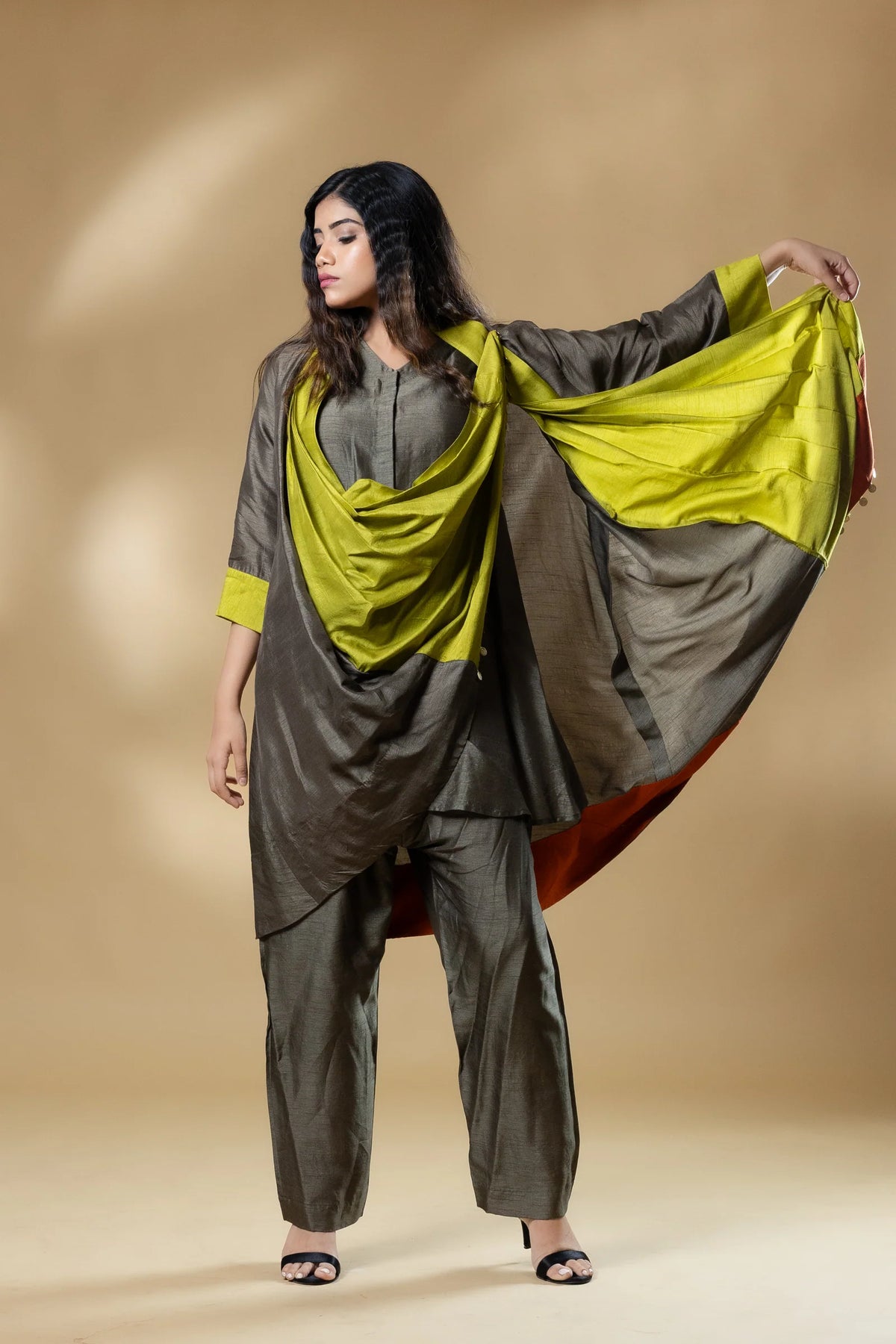 Boho Bemberg Silk 2 in 1 Co-ord (3 Piece Set)