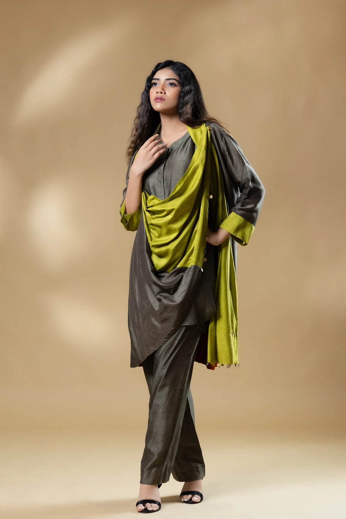 Boho Bemberg Silk 2 in 1 Co-ord (3 Piece Set)