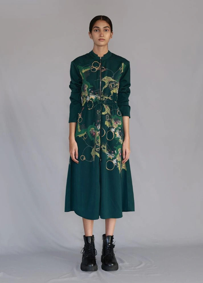 Map Long Dress