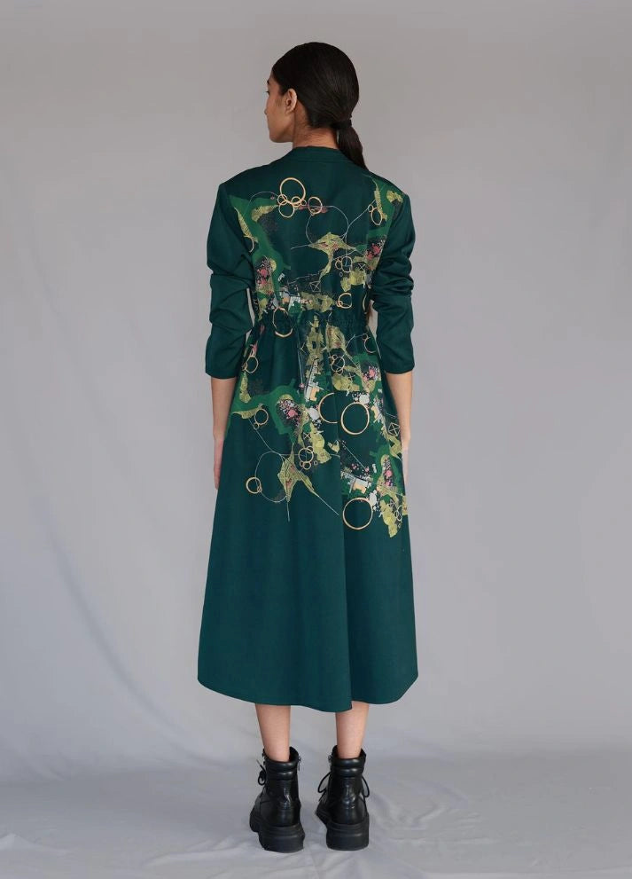 Map Long Dress