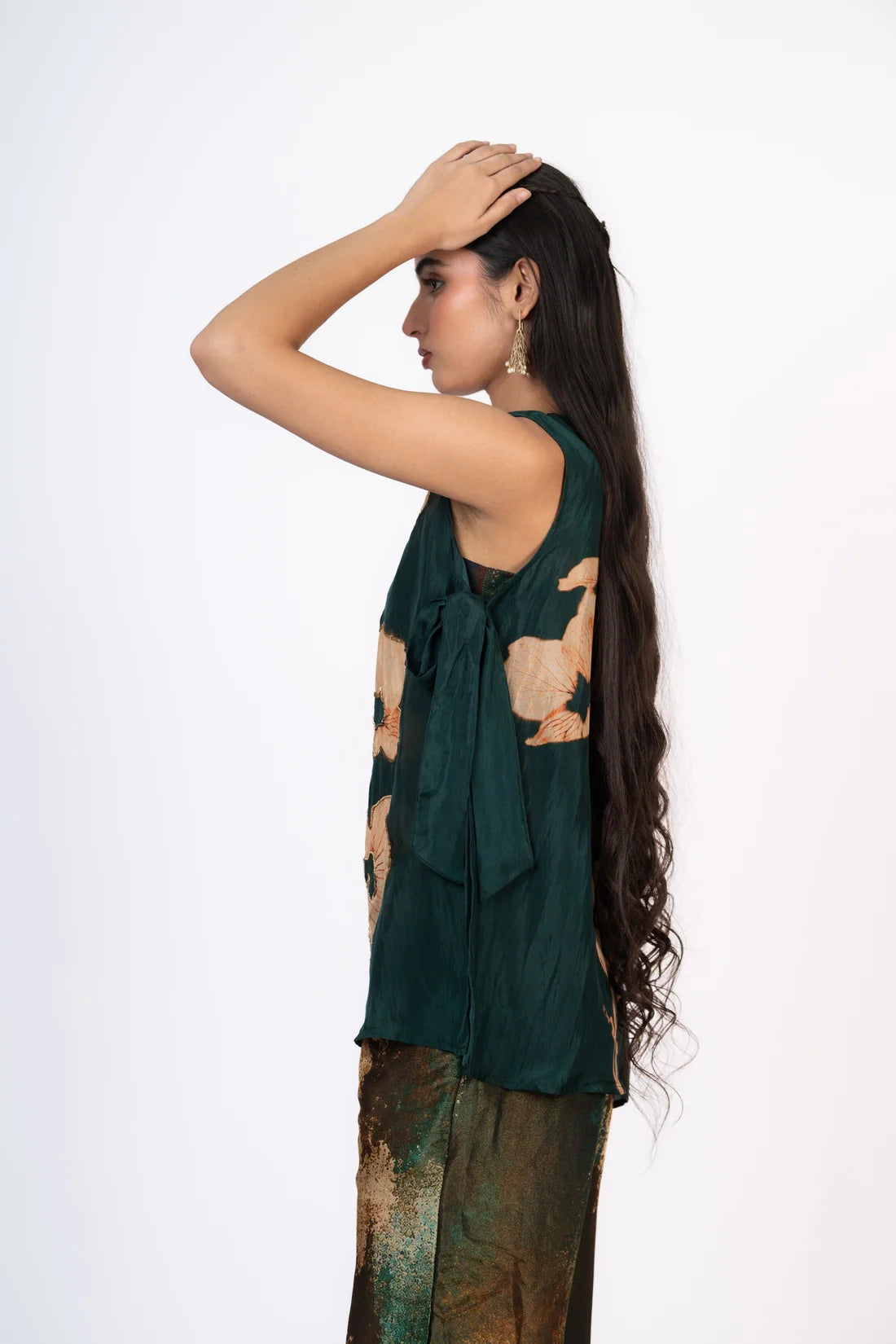 Gul Green Apron Set
