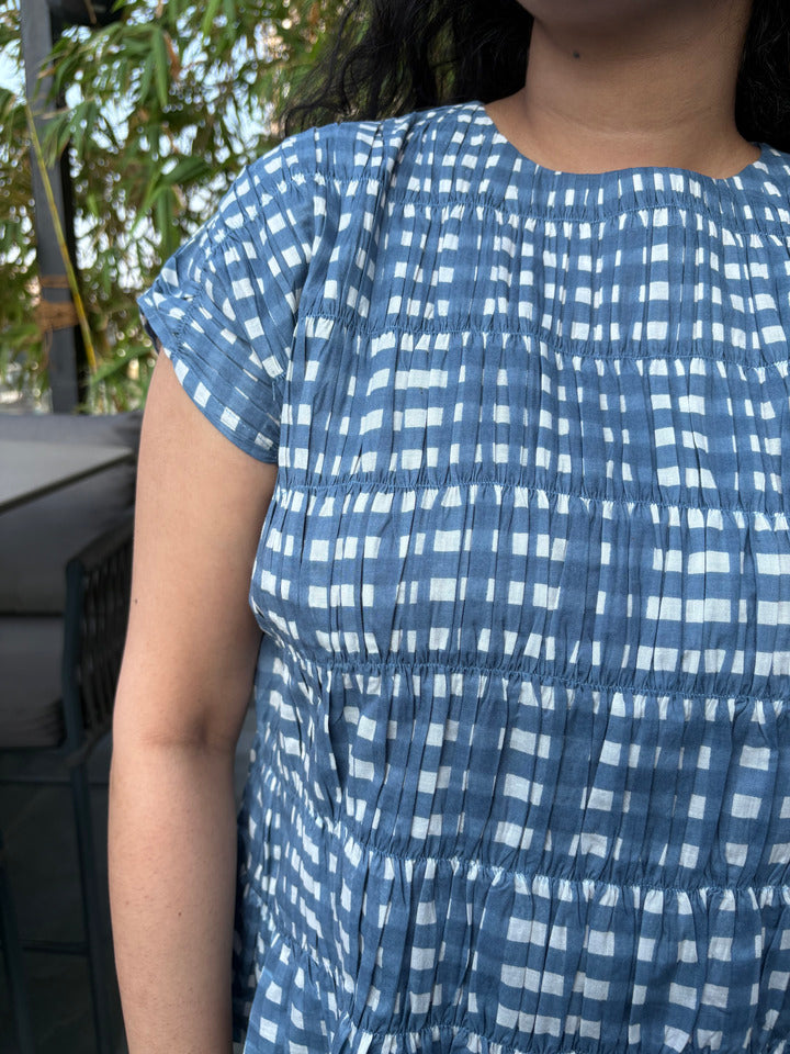Bluebell Gingham Top