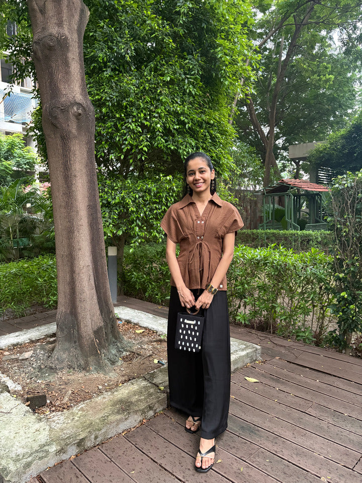 Tiramisu Cinched Top