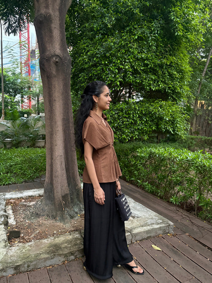 Tiramisu Cinched Top