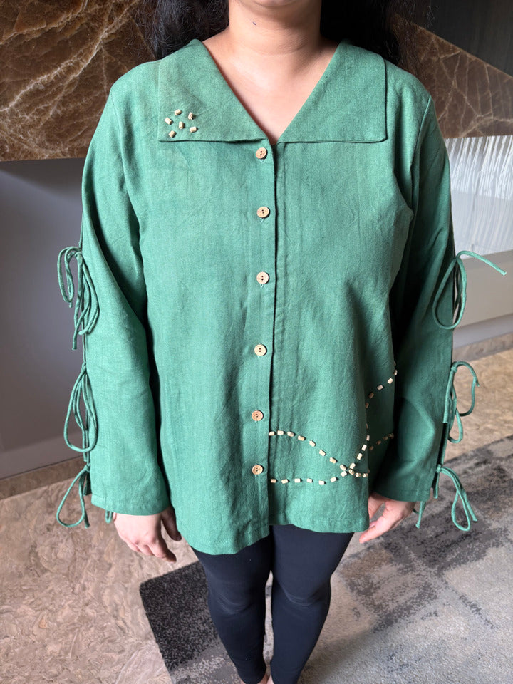 Forest Tie-Up Shirt