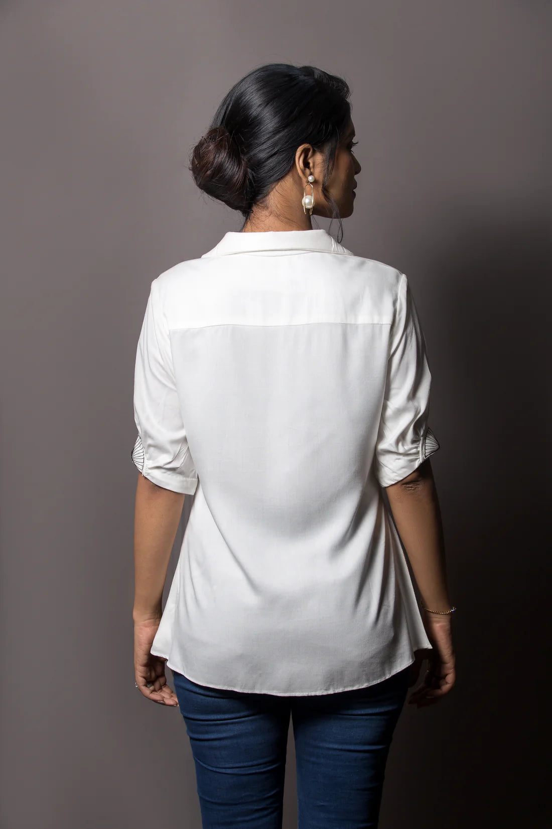 Handfan Embroidered Shirt