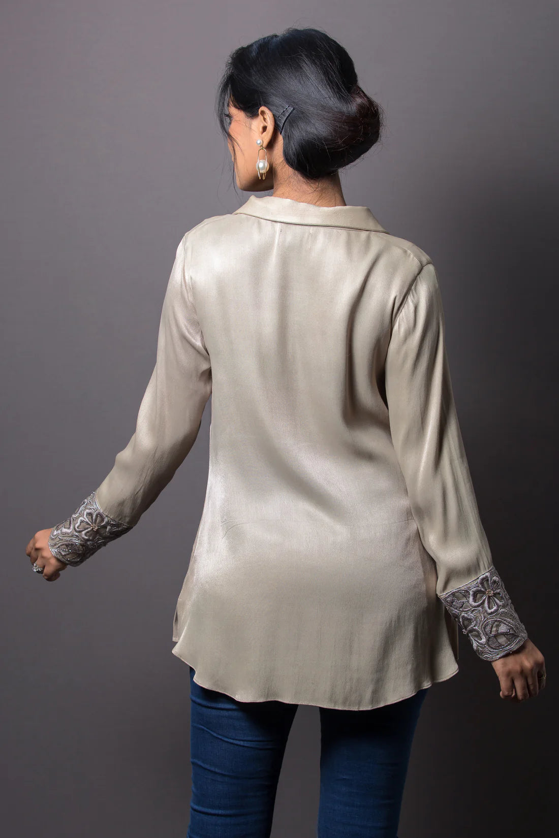 Serene Floral calf Shirt