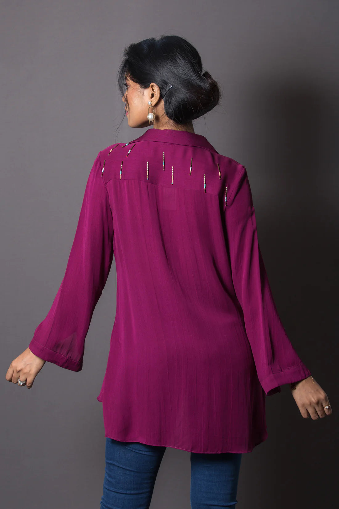 Beaded Lantern Shirt