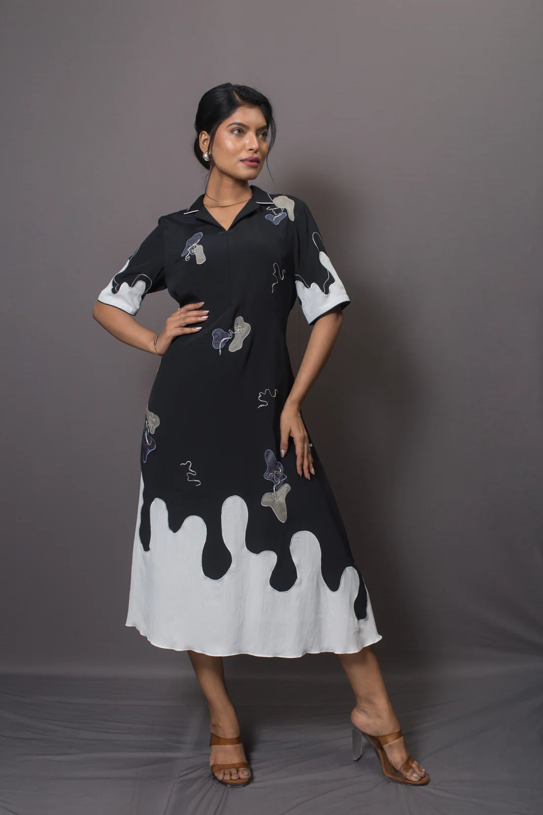 Faces A line dress