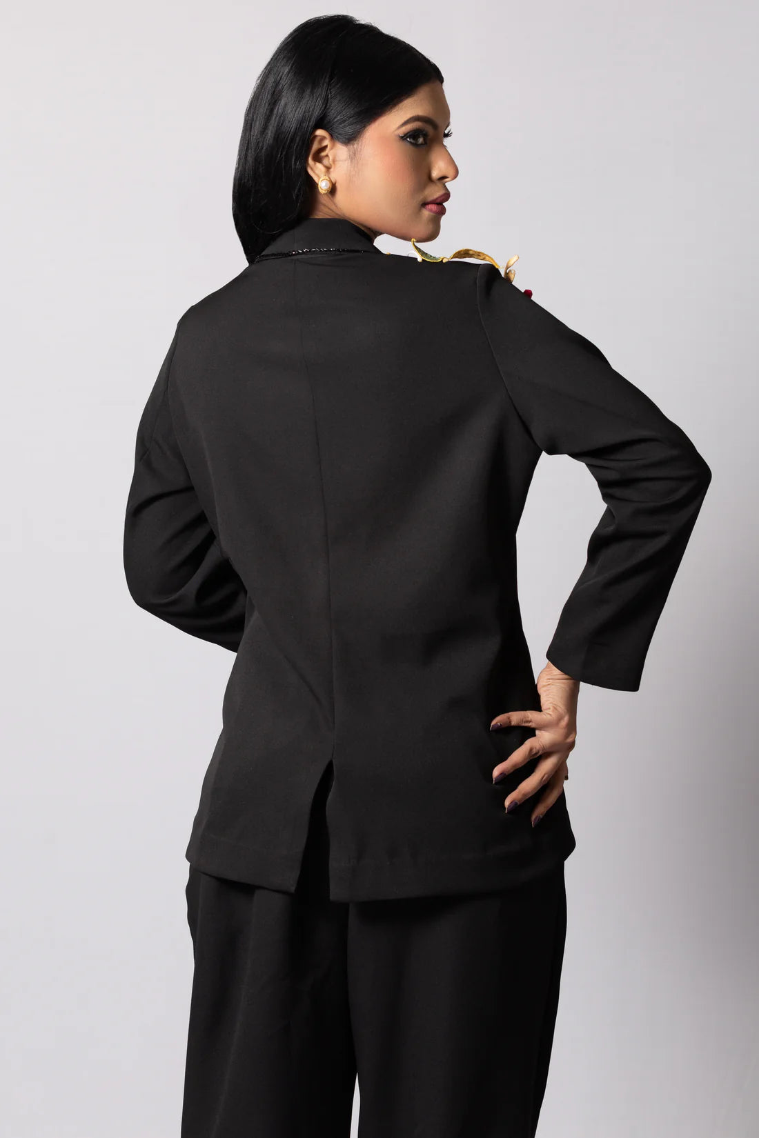 Evening garden blazer set